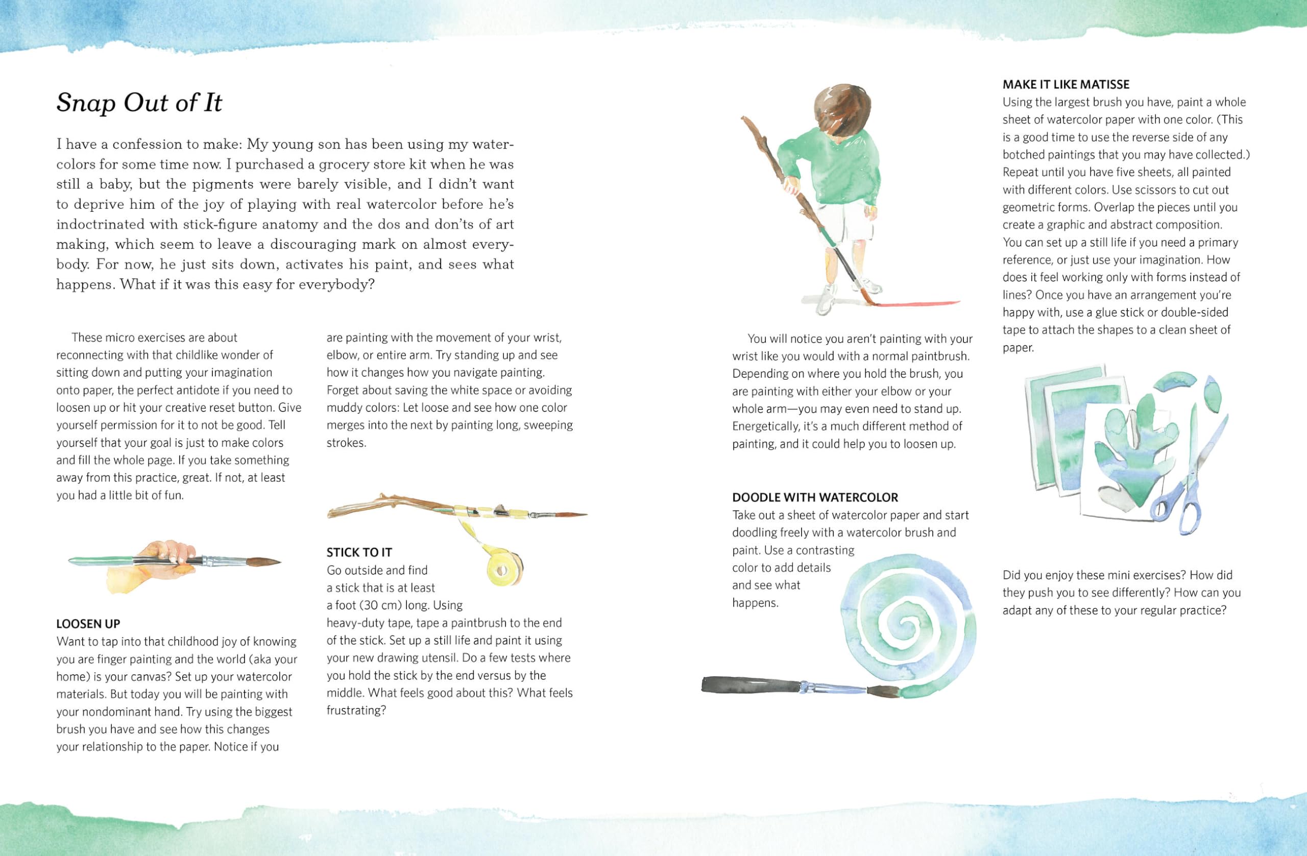 Thinking in Watercolor: A Daily Practice to Unlock Your Creativity & Discover Your Inner Artist