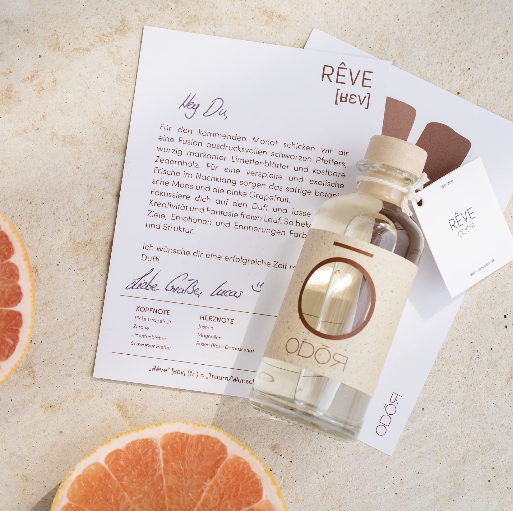 Zapach do pomieszczeń (200 ml, Reve (cytrynowo-róża)