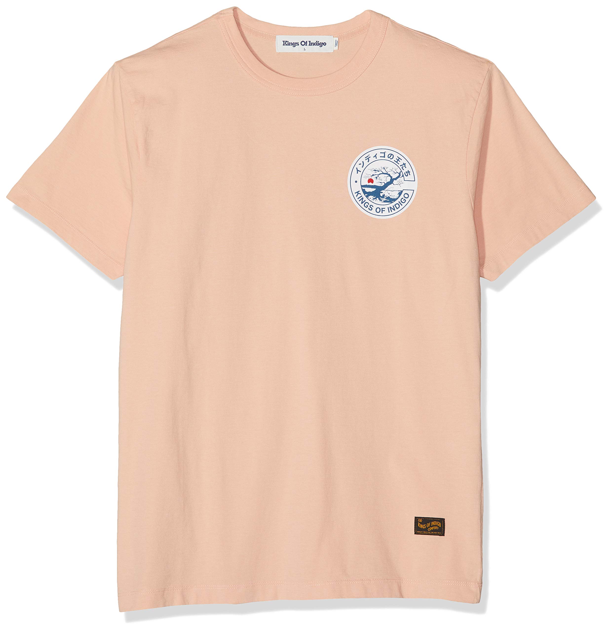 Kings of Indigo Men's Darius T-Shirt - Pink - XX-Large
