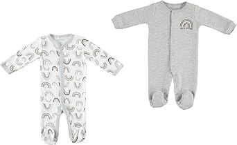 Baby Gear Baby Boys Baby Clothes Matching Hat and Mittens Pajama Set for Sleep and Play