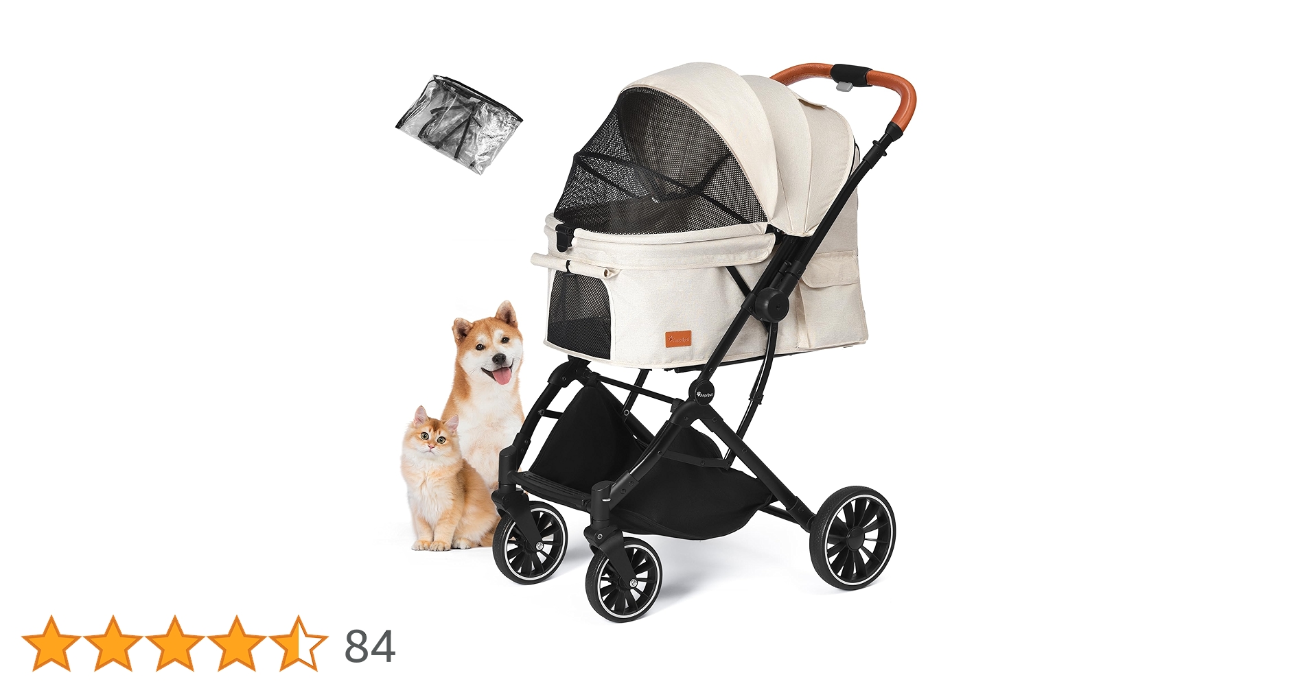 Amazon | Angelpet ペットカート 一体型コンパクト折りたたみ 対面両用