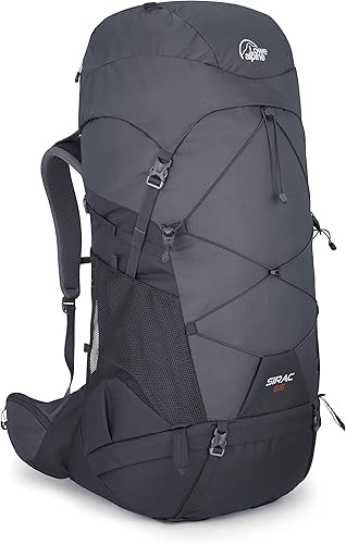 Lowe Alpine Mochila de senderismo Sirac para varios días, Ebany, Sirac 65 Litro
