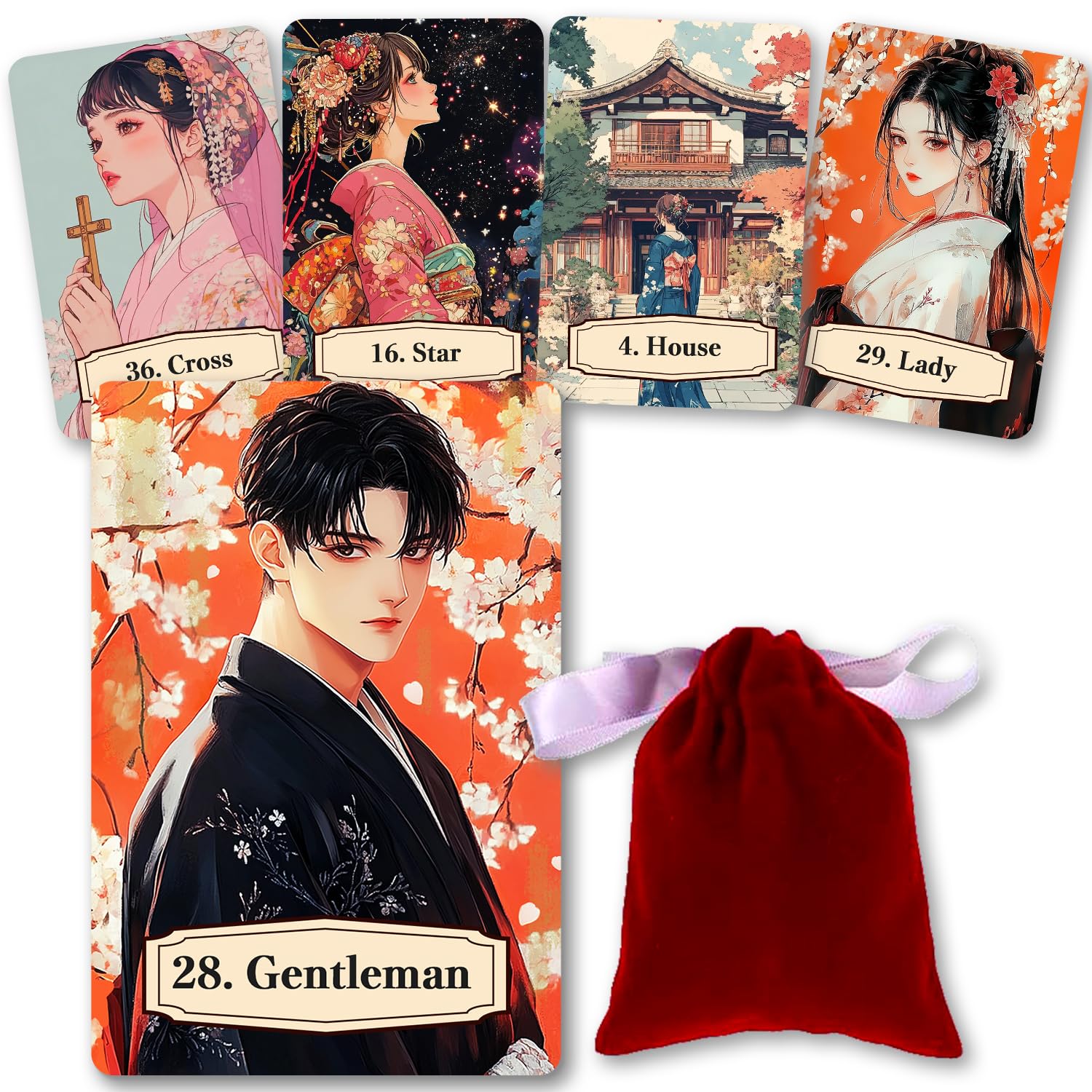 【正規品】国内完売品レア✩ゴーストリー・ルノルマン Amazon.co.jp: 【正規品】Romantic Japanese Girl Lenormand