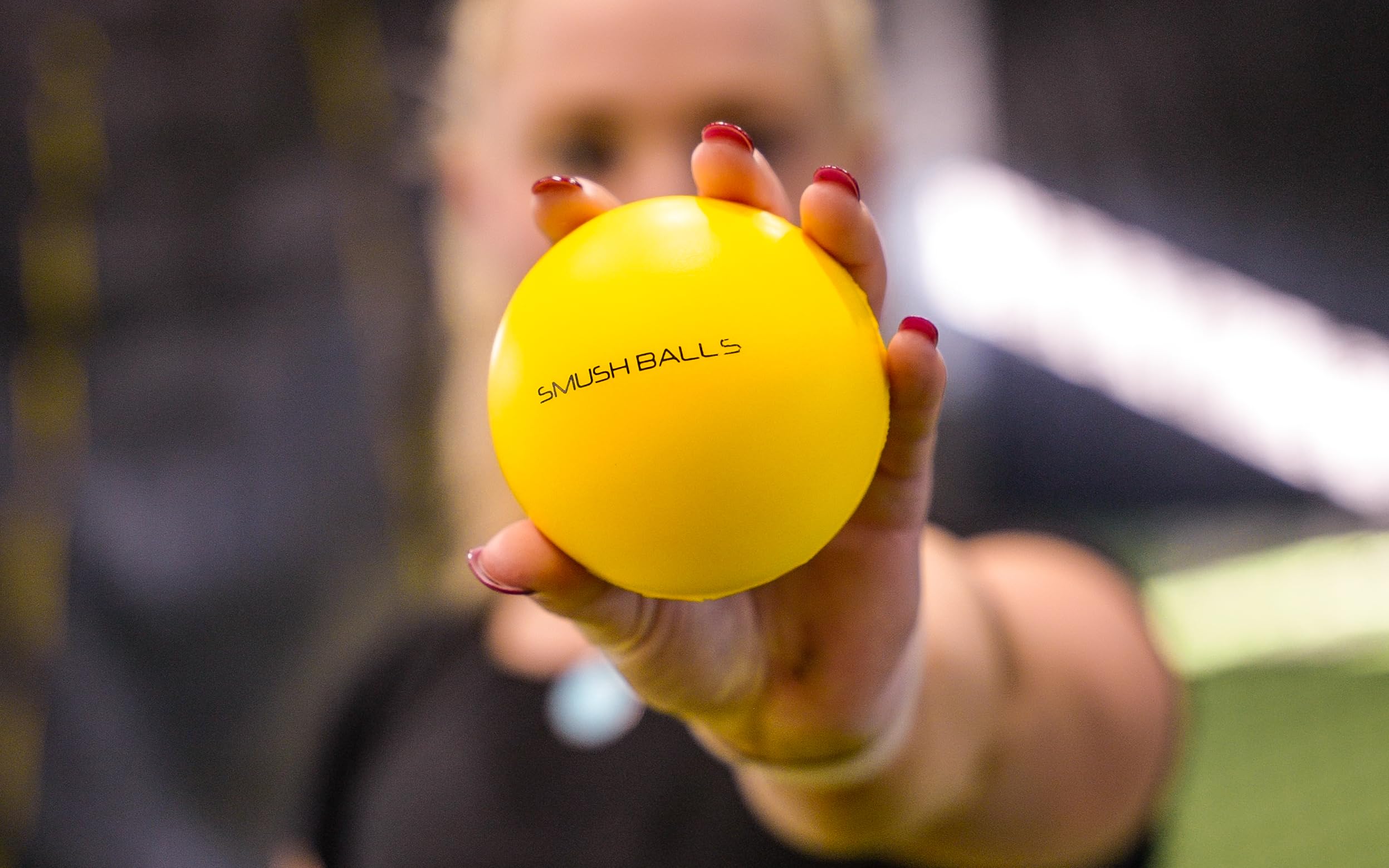 SMUSH BALLS Smushballs The Ultimate Anywhere Batting Practice Baseball (Yellow Softball, 6)