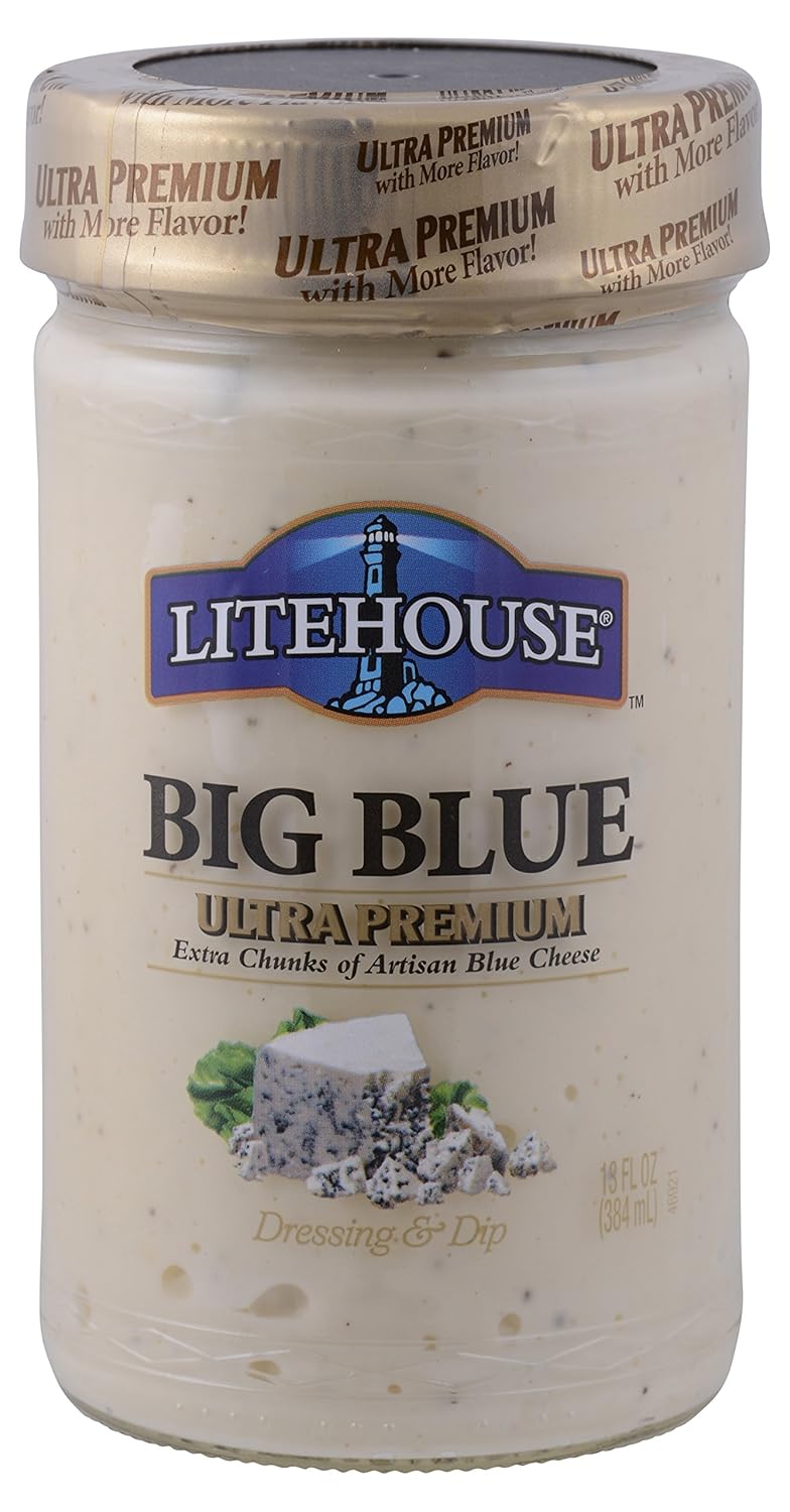 Litehouse, Big Blue Cheese Dressing, 13 Ounce Salad