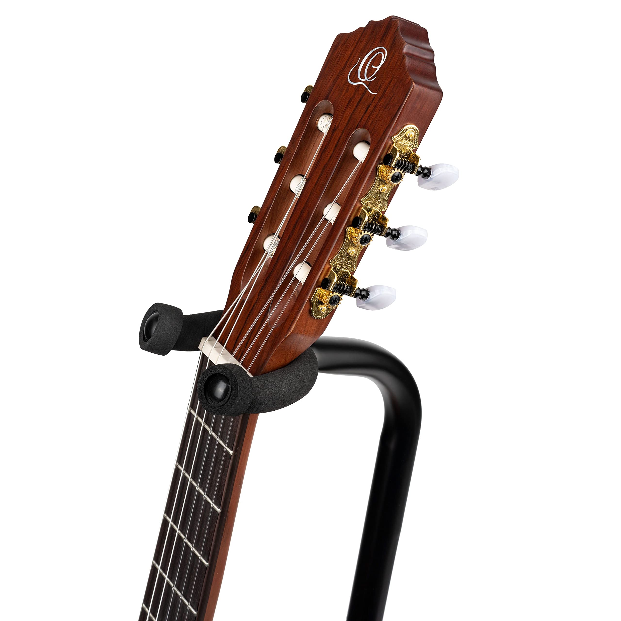 SOPORTE GUITARRA ORTEGA Negro / Naranja, OGS-2BK