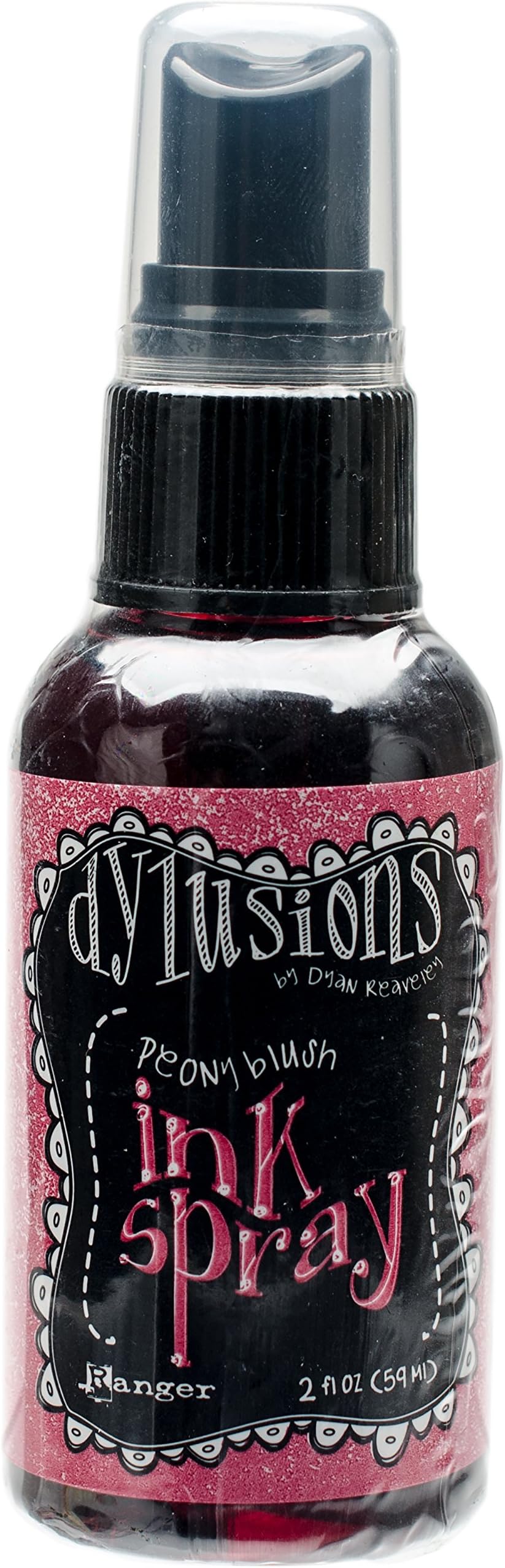 Spray Encreur Ranger Dylusions - Couleur Orange Vibrant, 59 Ml - Pour Papercraft, Scrapbooking, Mixed Media