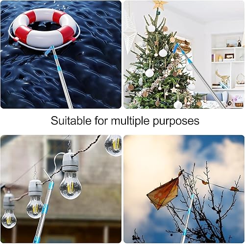 Miniatura 3 de Retriever de carga para camión, camioneta, caja de carga, gancho de recogida extensible, barra de carga de 6 pies, accesorios para caja de camión