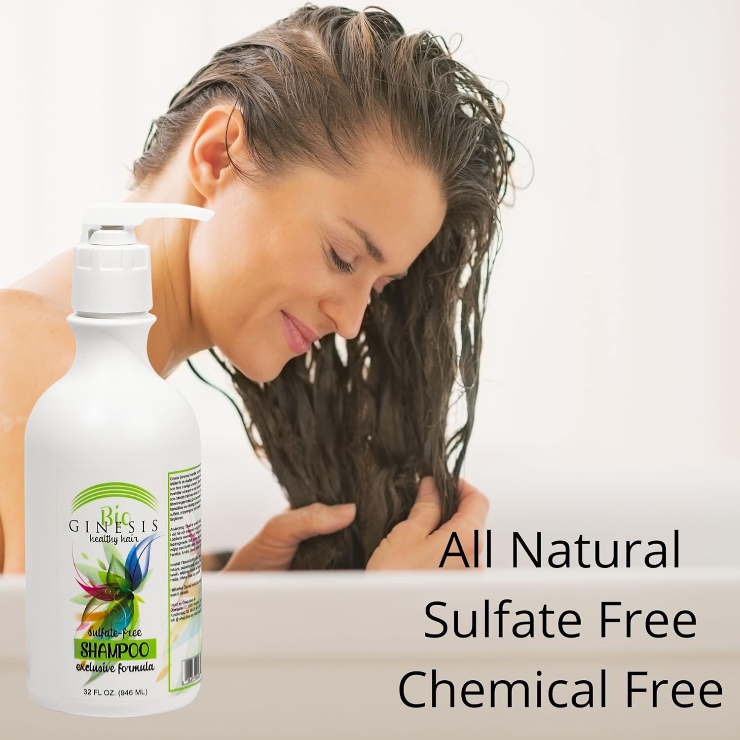 Bio Healthy Hair Natural Shampoo (32-Ounce)