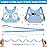 Accmor Toddler Harness Leash, 3 in 1 Cute Butterfly Kids Leash + Anti Lost Wrist Link, Adorable Child Walking Harness Wristband Assistant Soft Strap Belt Protector for Baby Girls to Outdoor Travel
