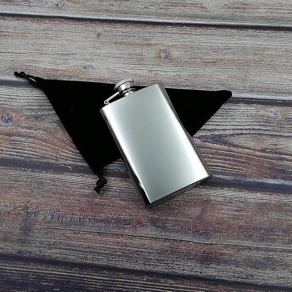 4oz Mirror Finishing Hip Flask- YM152