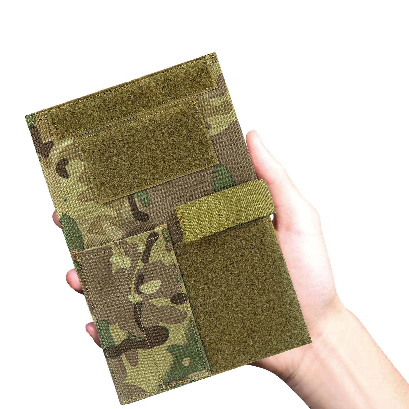 Tattica per attività all'aperto, copertina militare, porta carte di credito, impermeabile, taccuino tattico dell'esercito, Mimetico, Universal, Classico