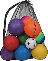 GSE Games & Sports Expert 30x40 X-Large Mesh Drawstring Bag - Heavy Duty for Soccer Balls, Basketballs, Footballs & Gear