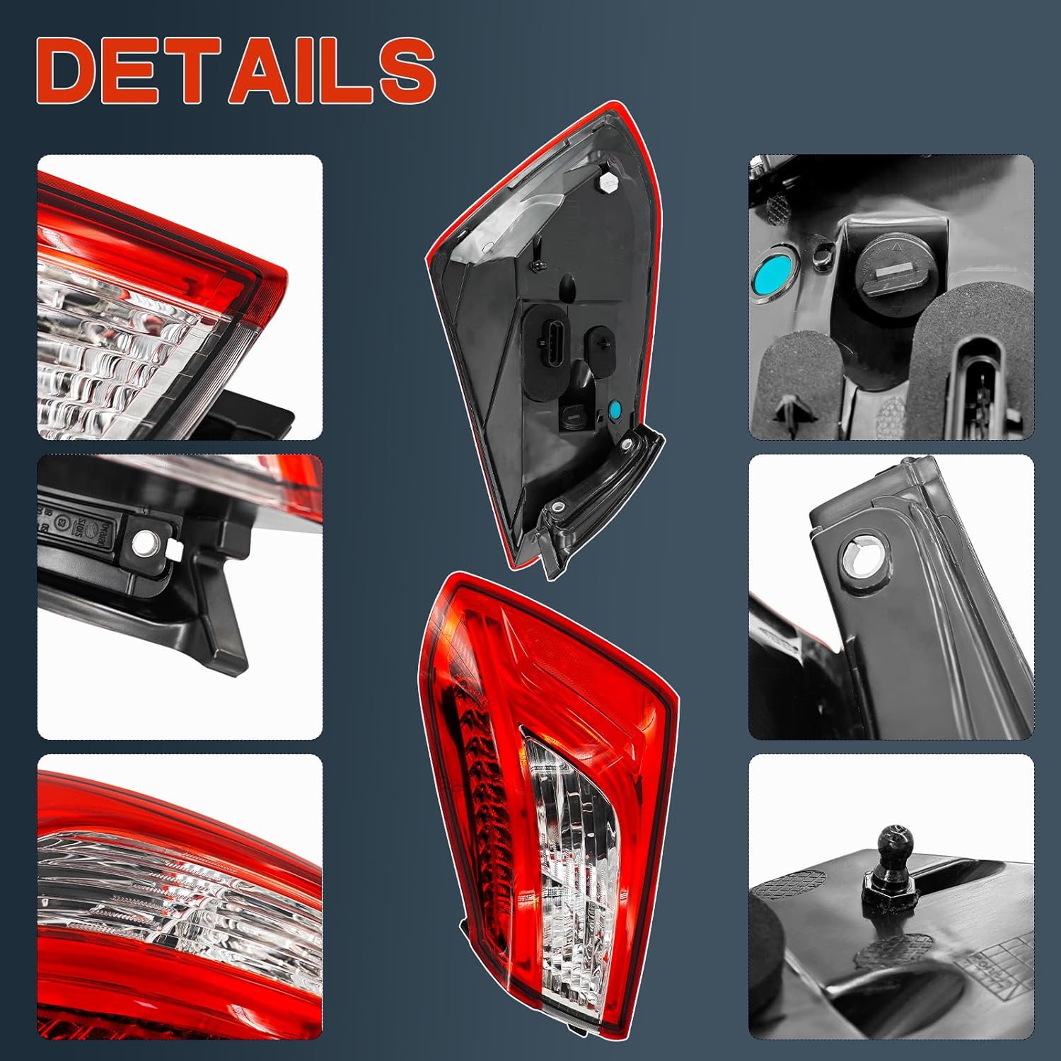 670008481 Right Passenger Side Outer Tail Light Lamp Fits For 2014 2015 2016 2017 Maserati Ghibli M157 S Q4 Diesel Base 3.0L V6 06700084810 670107148