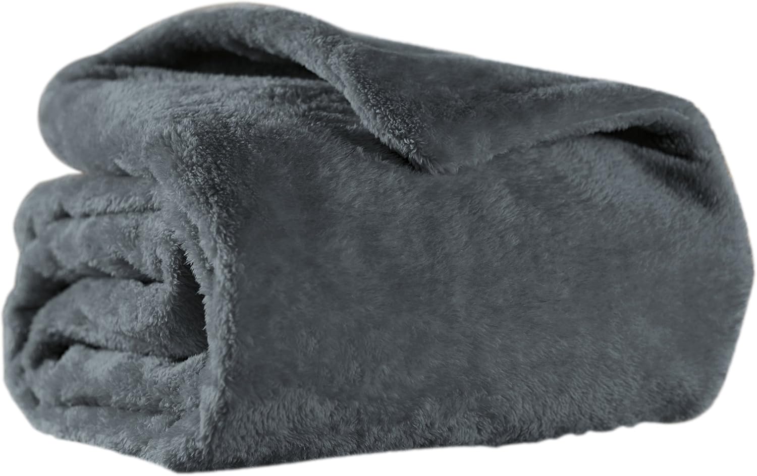 Sunbeam Heated Throw Blanket Arctic Plush, 3 Heat Settings, Misty