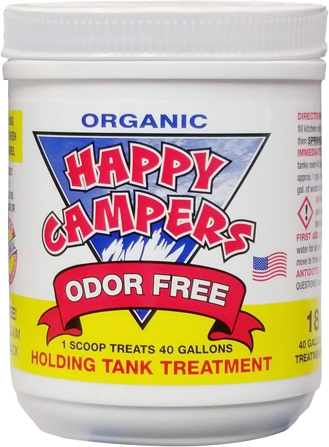 Happy Campers Organic RV Holding Tank Treatment - 18 treatments : Automotive