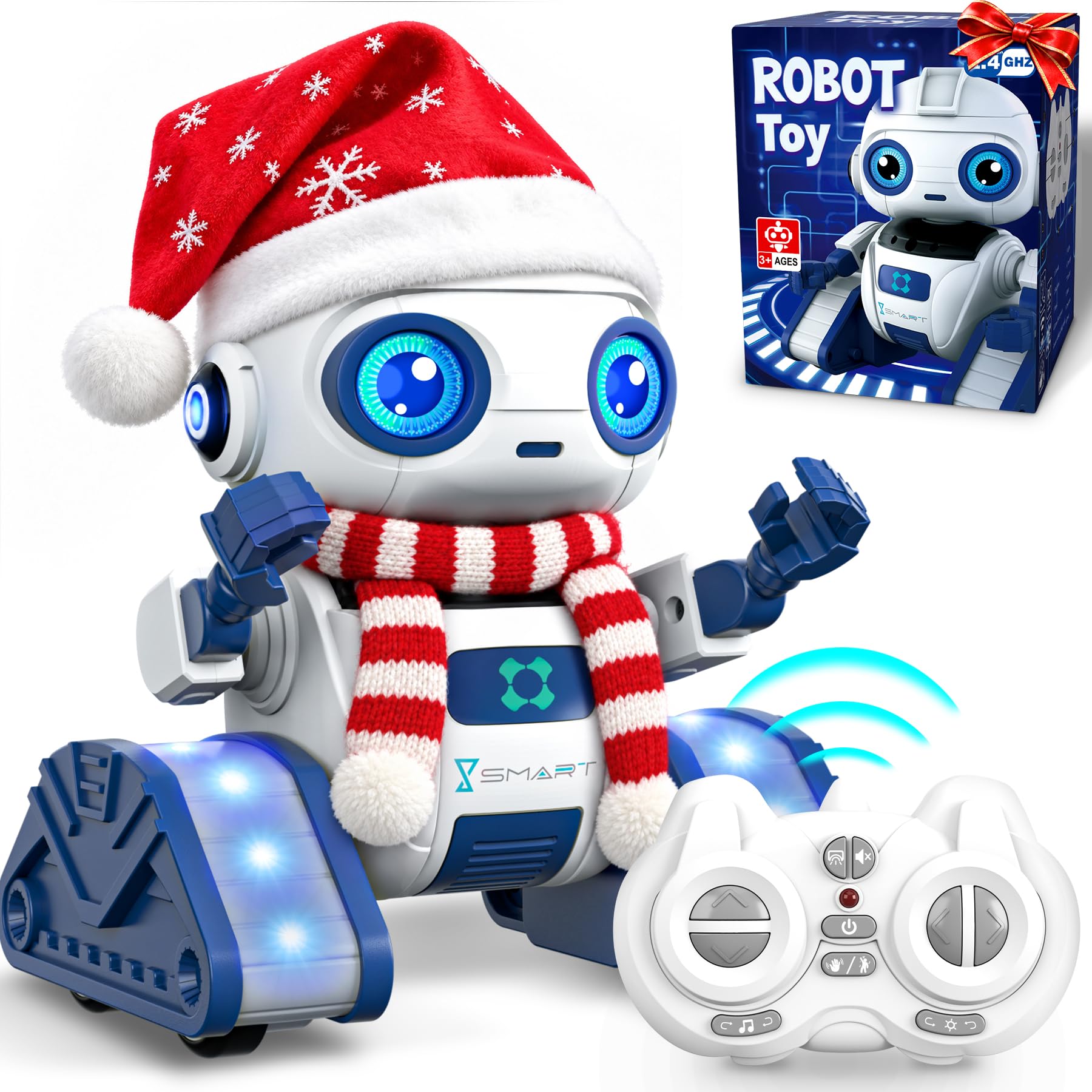 Ophy Sternenhimmel Projektor, Roboter Kinder Spielzeug Geschenk | Nachtlicht Kinder, Roboter mit LED und Musik, Spielzeug mit Gestensensor für ab 3 4 5 6 7 8 9 Jahre Jungen und Mädchen