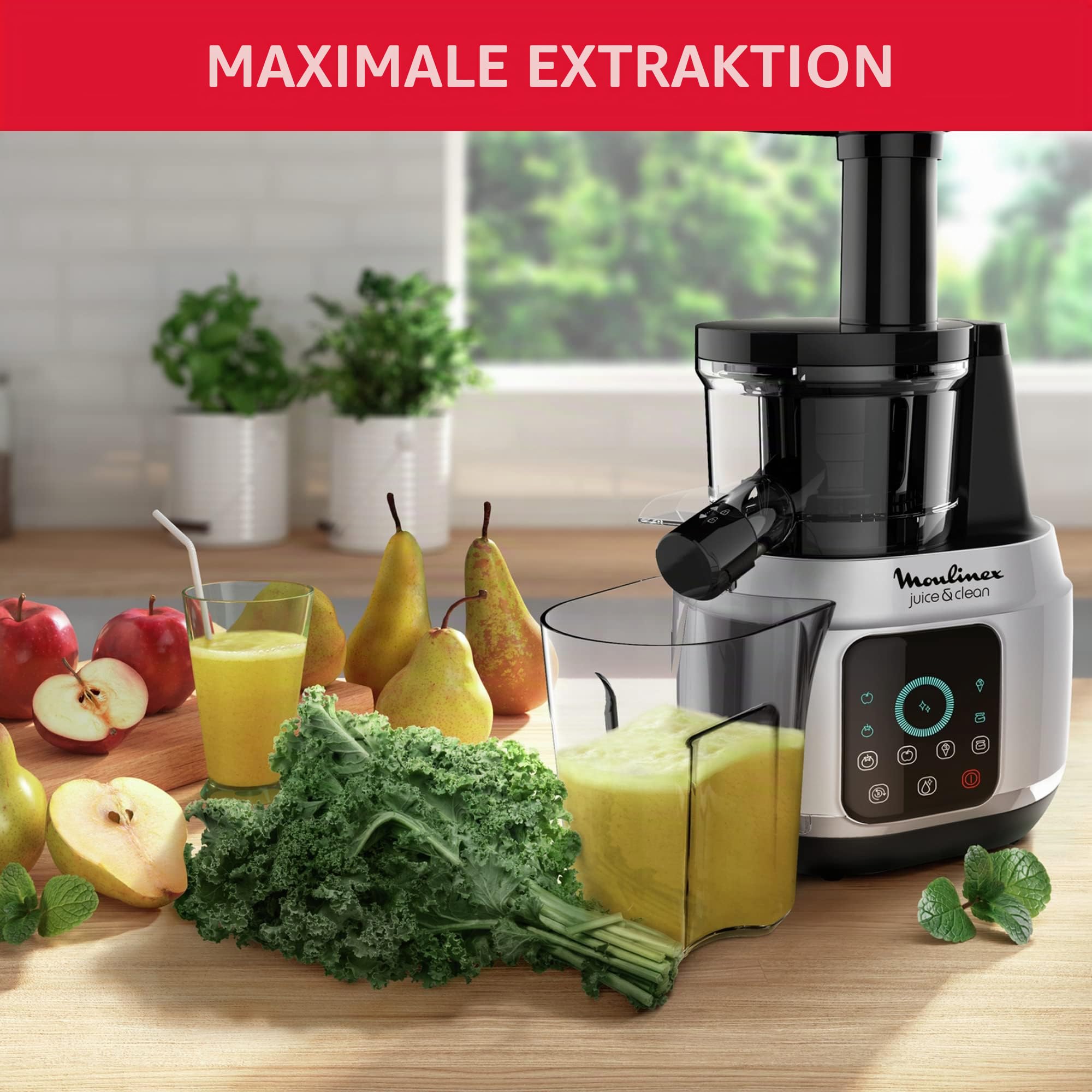 MOULINEX ZU420E10 Juice & Clean Juice Extractor