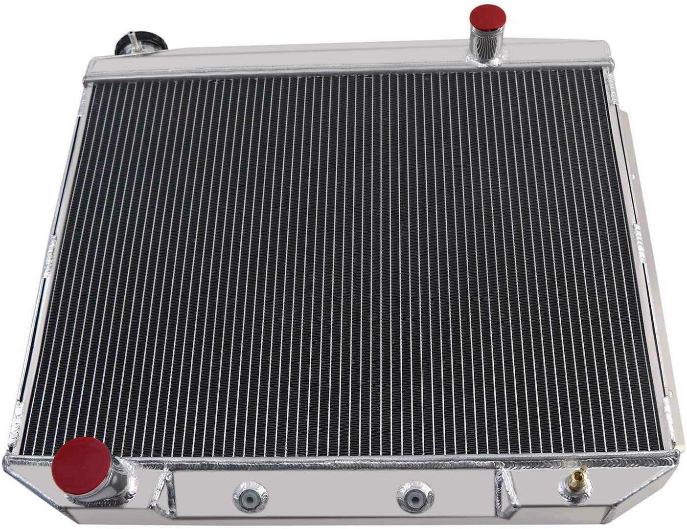 4 Row Radiator For Ford Galaxie/Fairlane/Ranchero/Skyliner/Victoria V8 1957-1959