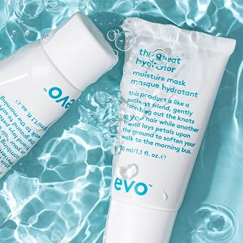 EVO The Great Hydrator Moisturizing Hair Mask for Dry, Damaged & Color-Treated Hair - Deep Conditioning & Detangling
