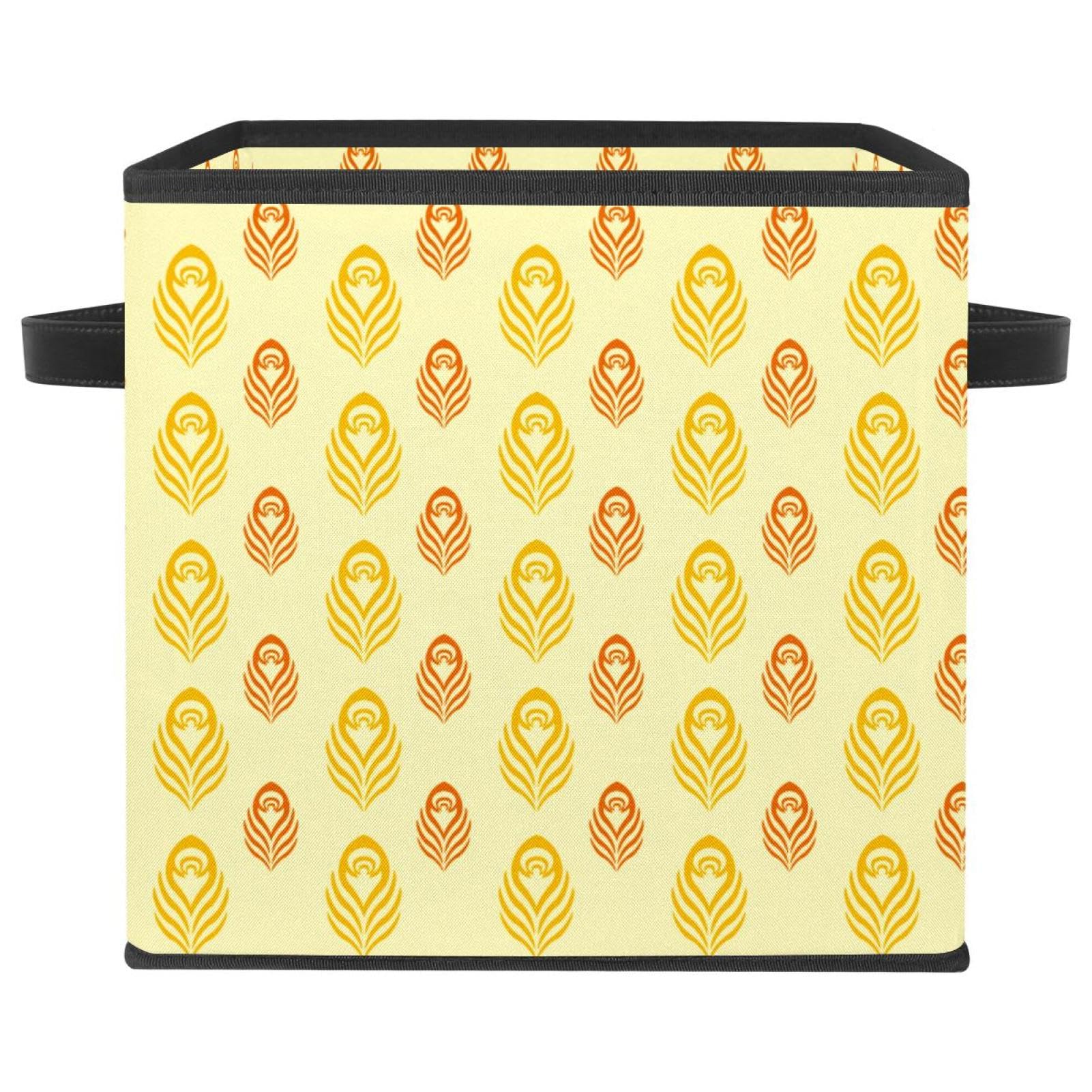 Rangement pliable en tissu paon pour placard encombré de vêtements
