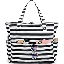 Bolsa de playa impermeable a prueba de arena para mujer, bolsa de playa, bolsa de piscina con cremallera para gimnasio, comestibles, viaje con bolsillo h&uacute;medo