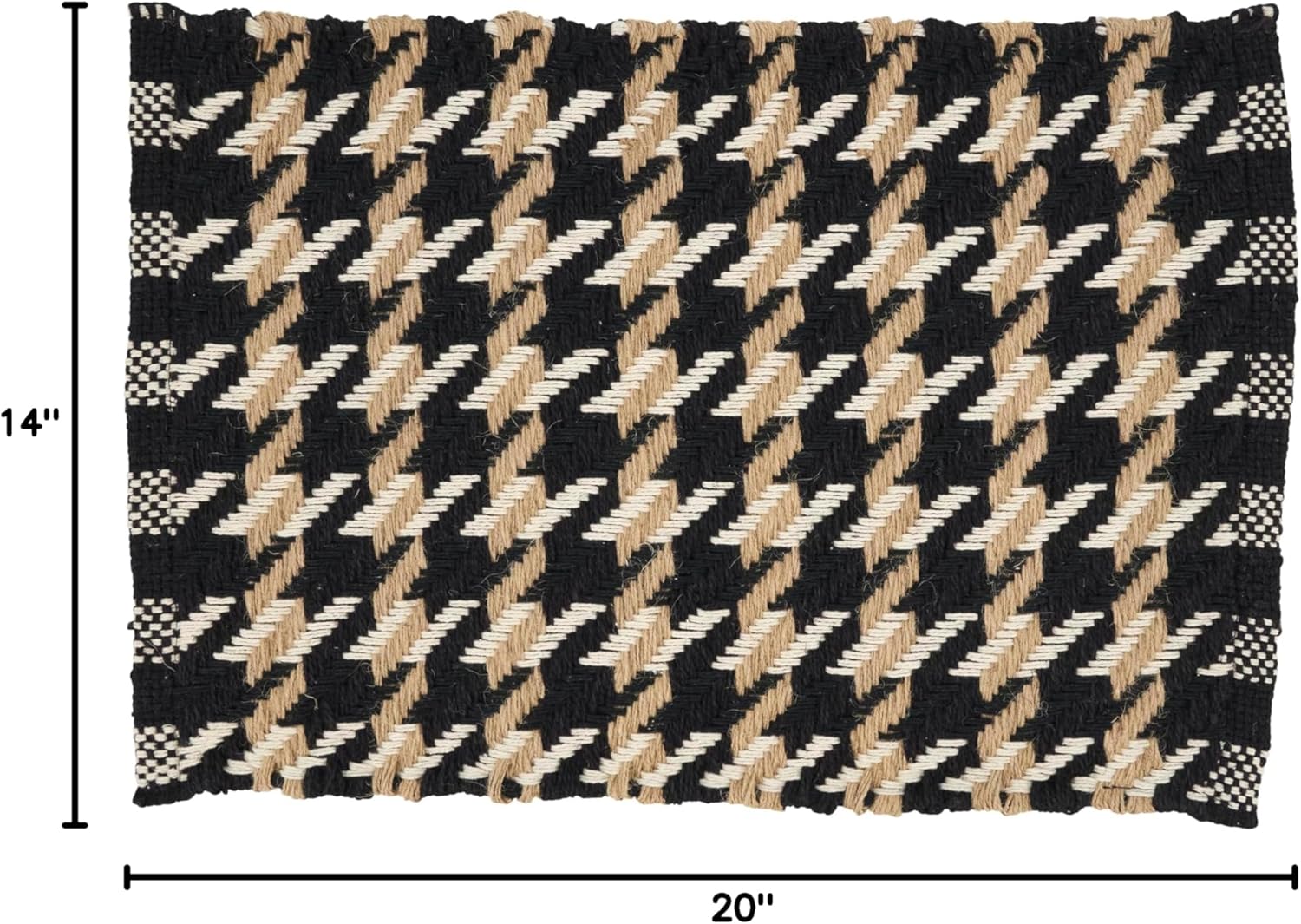 Traditional Houndstooth Placemat (Set of 4)