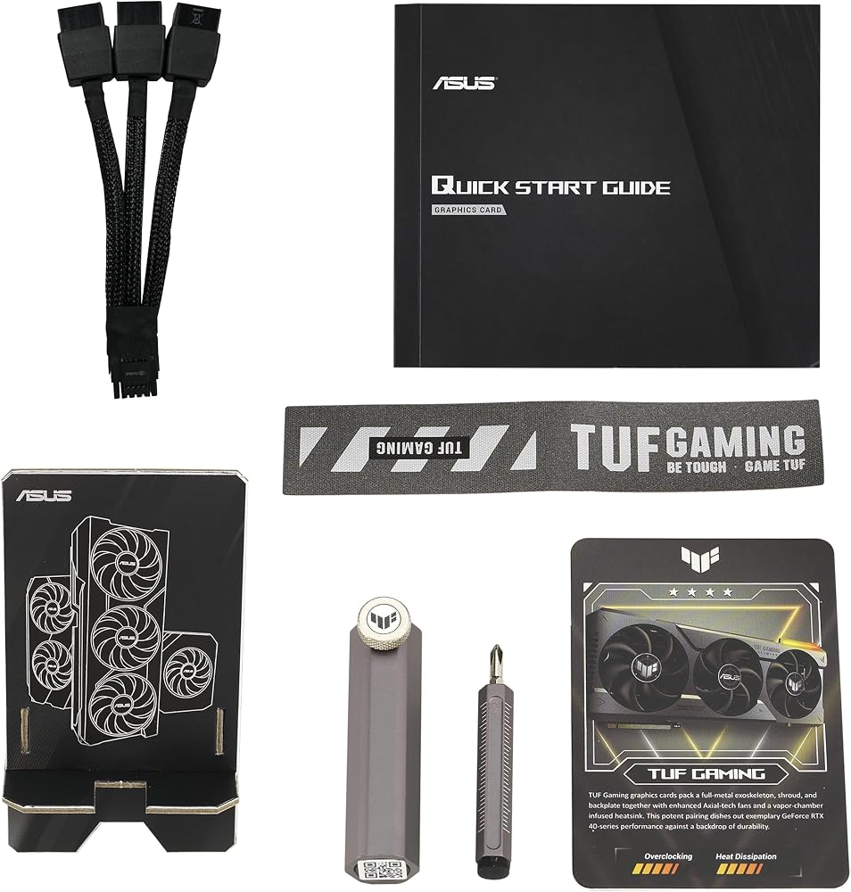 ASUS TUF Gaming NVIDIA GeForce RTX™ 4080 Super OC Edition Gaming Graphics Card (PCIe 4.0, 16GB GDDR6X, HDMI 2.1a, DisplayPort 1.4a)