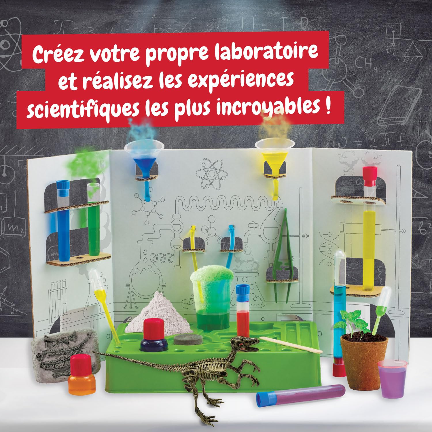 Science4you Kits Éducatifs Sciences Jeu Chimie Laboratoire Expériences Enfants 6 Ans