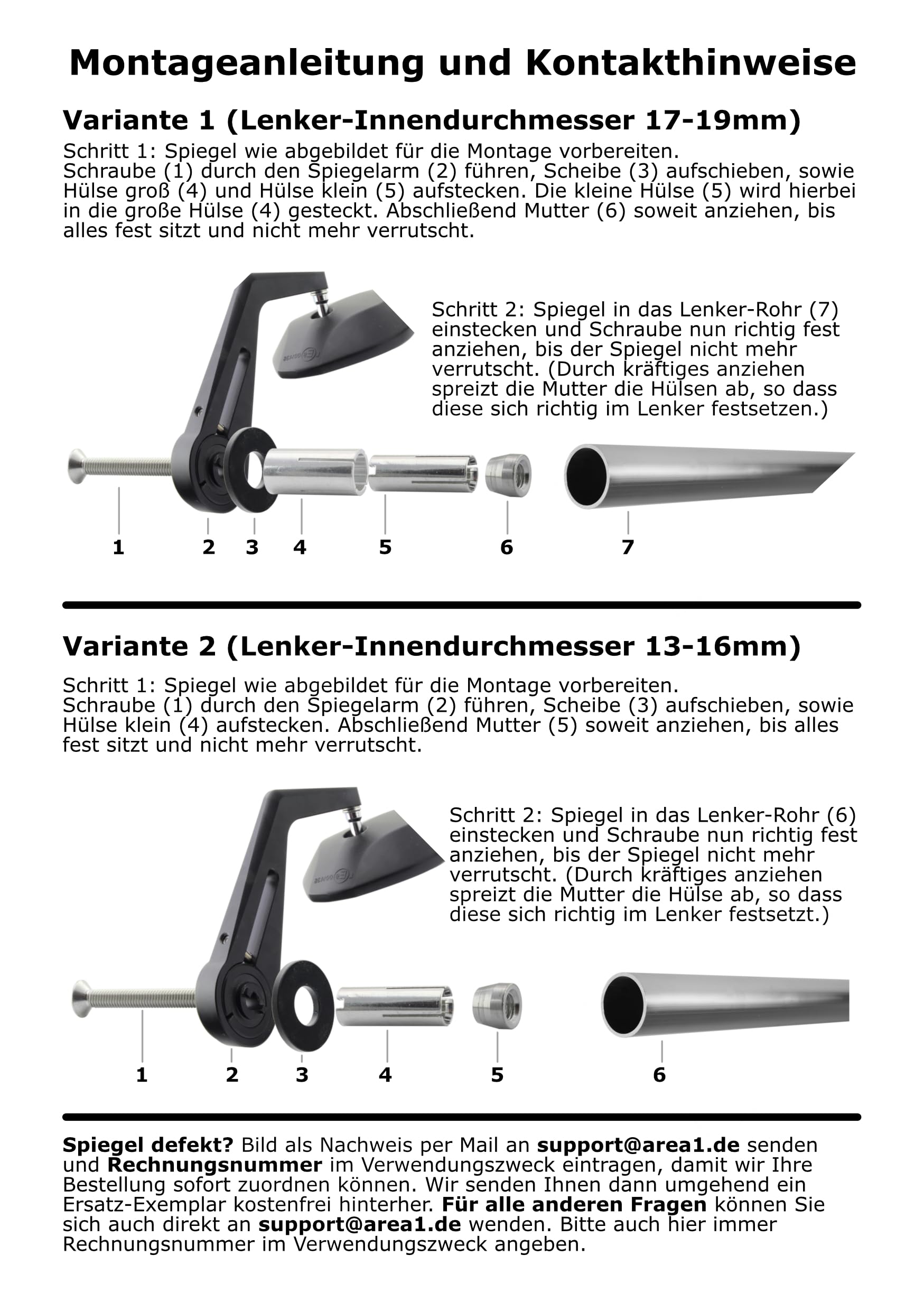 2 Stuks Fietsspiegels Voor Het Stuur, Veilige Achteruitkijkspiegel Links Rechts Universele Stuurspiegel Reflector Fietsspiegel Voor E Bike Rolstoel En Mountainbike