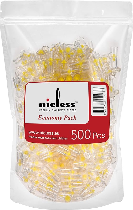 Nicless Disposable Cigarette Filters (500 Filters) Amazon.co.uk