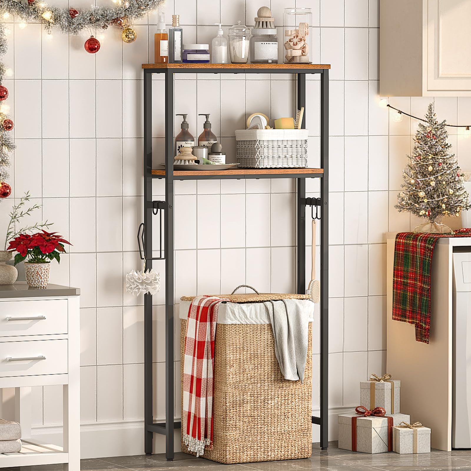 ［journal standard Furniture］HOOVER SHELF Amazon.com: HOOBRO Over The Toilet Storage, 2-Tier Bathroom