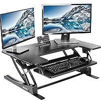 Algopix Similar Product 8 - VIVO 36 inch Height Adjustable Stand Up