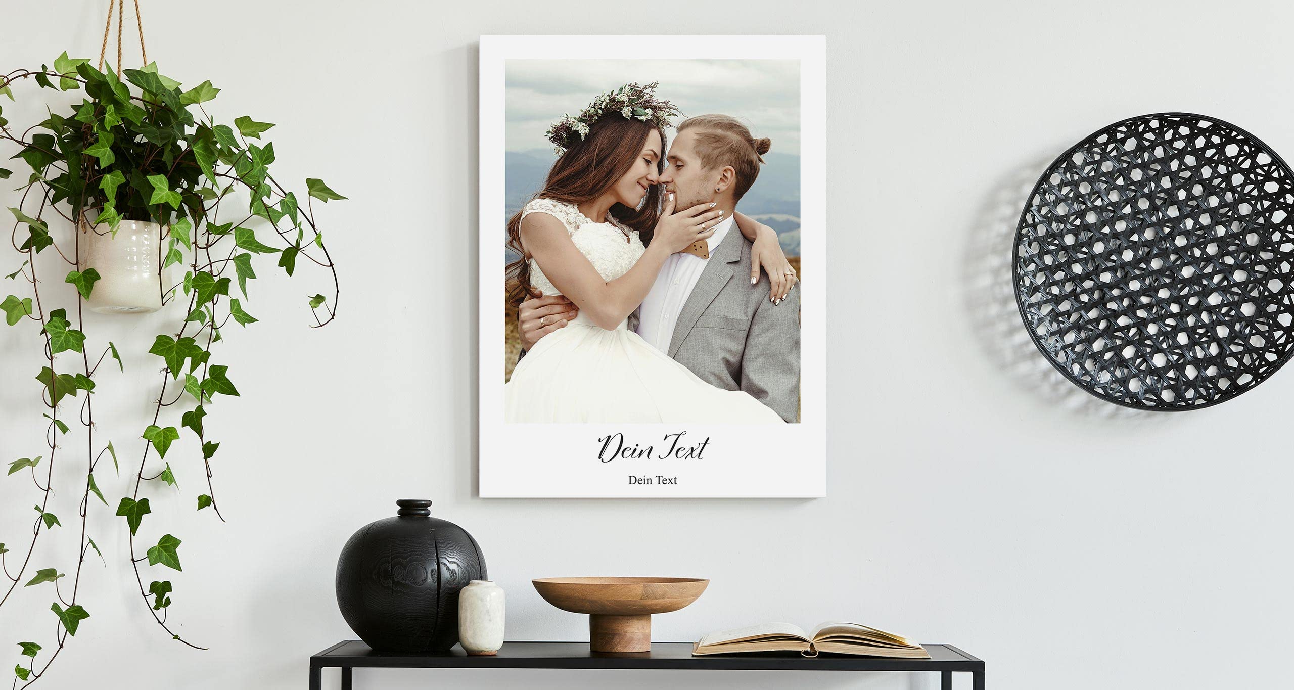 Muralo Personalisierte Leinwand mit eigenem Bild, Wandbild - 120x80 cm | Foto-Leinwandbild, hochauflösender Druck, lebendige Farben - ideal für Wohnzimmer und Schlafzimmer, Ein Geschenk fürs Leben