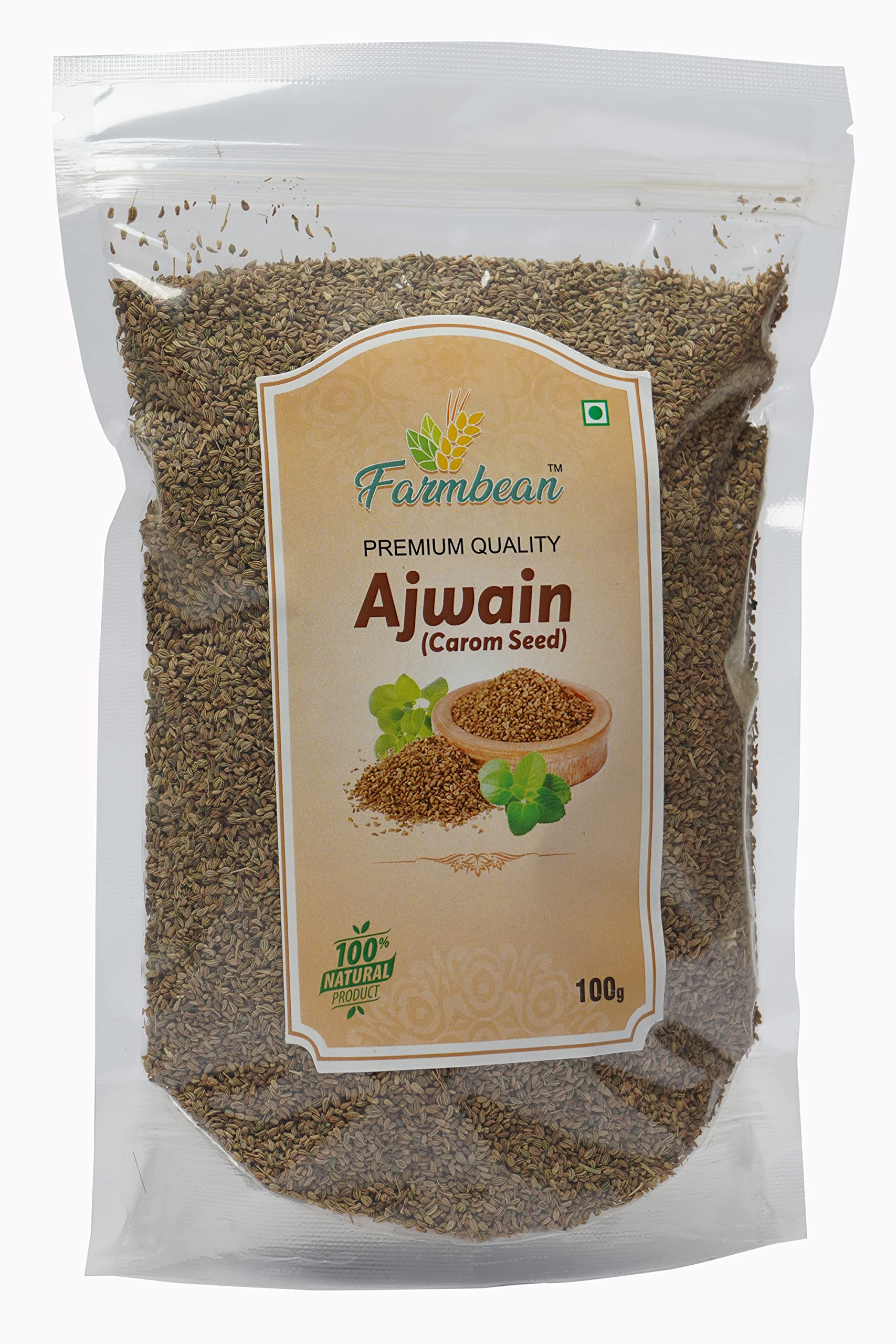 Farmbean Ajwain Seeds | Carom Seeds - 100 Grams (B09MZJ2FJR) Amazon Price History, Amazon Price Tracker
