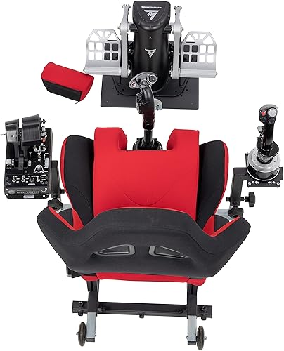 Miniatura 6 de SimFab Modular Flight Simulator Pit For Combat Simulation. DCS Edition. Compatible With Thrustmaster Warthog, WinWing, VirPil, VKB And Alike