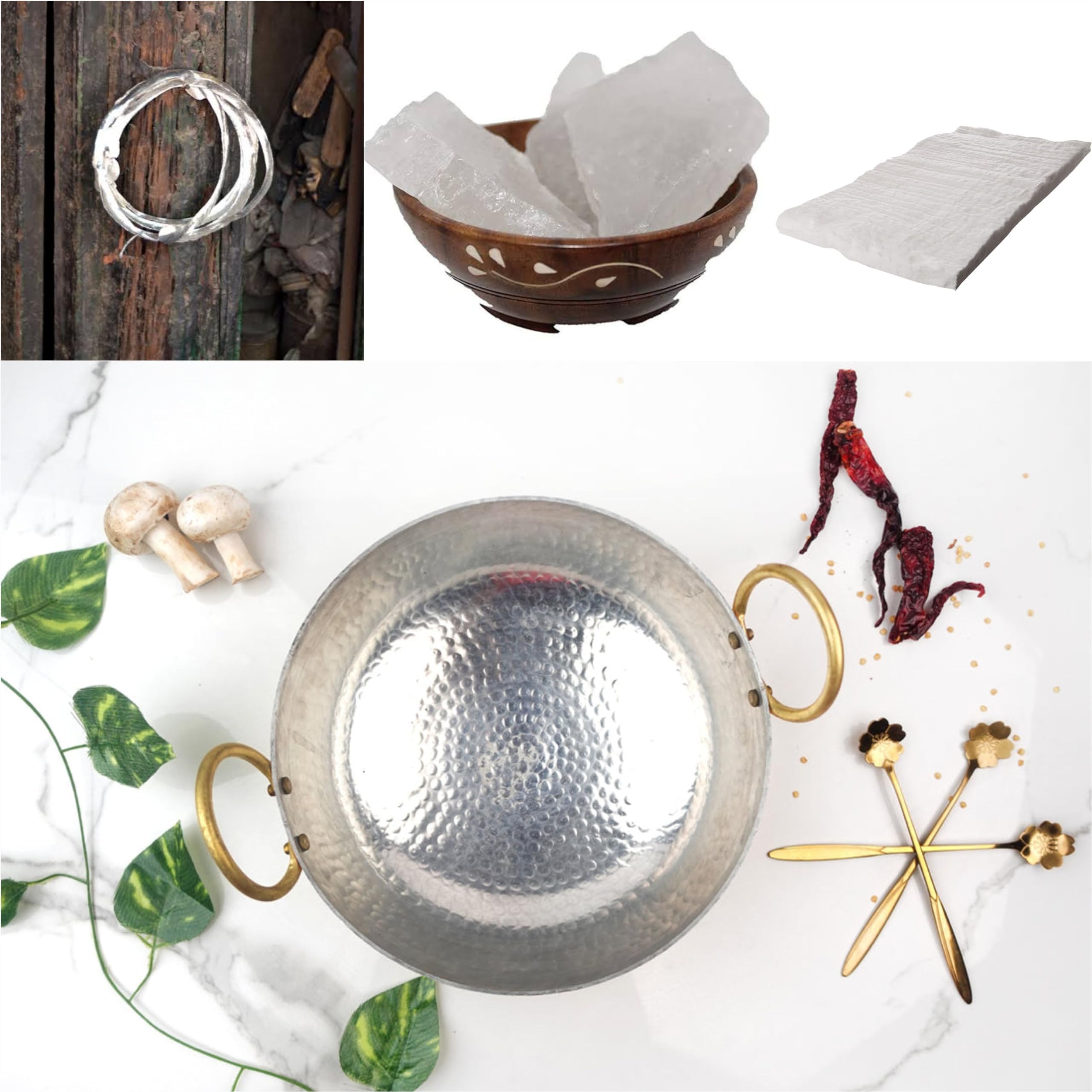 SHREERANG Brass Kalai Kit for Brass Utensils เคเคฒเคพเค เคเคฐเคจเฅ เคเฅ เคฒเคฟเค เคธเคพเคฎเคเฅเคฐเฅ Brass Metal All in One Kalai Kit