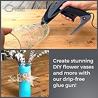 Vista 8 de Chandler Tool Pistola de pegamento caliente de tamaño completo y barras de pegamento para manualidades y bricolaje Pistola de silicona caliente