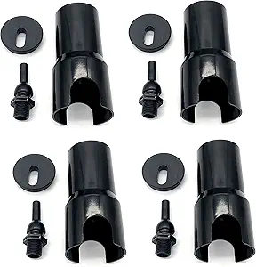 4 Pack Swimming Pool Spa Fountain Deck Jet Water Sprayer Fall Stream Feature ARC Waterfall