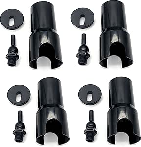 4 Pack Swimming Pool Spa Fountain Deck Jet Water Sprayer Fall Stream Feature ARC Waterfall