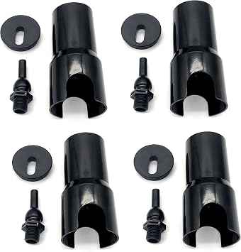 4 Pack Swimming Pool Spa Fountain Deck Jet Water Sprayer Fall Stream Feature ARC Waterfall