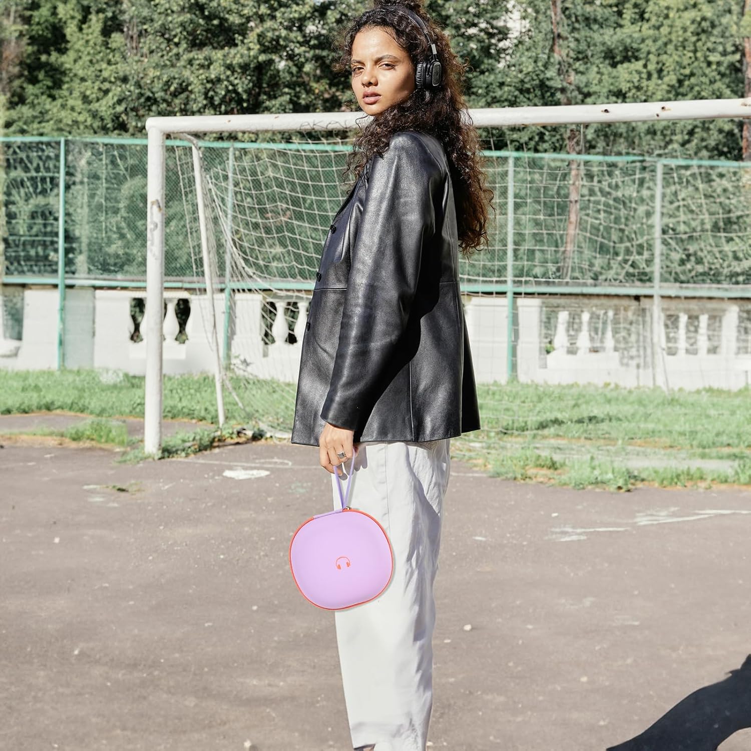 Hard Case Compatible with Tune 770NC710BT/720BT/760NC/700BT/750BT/510BT/660NC/520BT/500/E45BT Bluetooth Wireless Headphone - Purple - Image 6