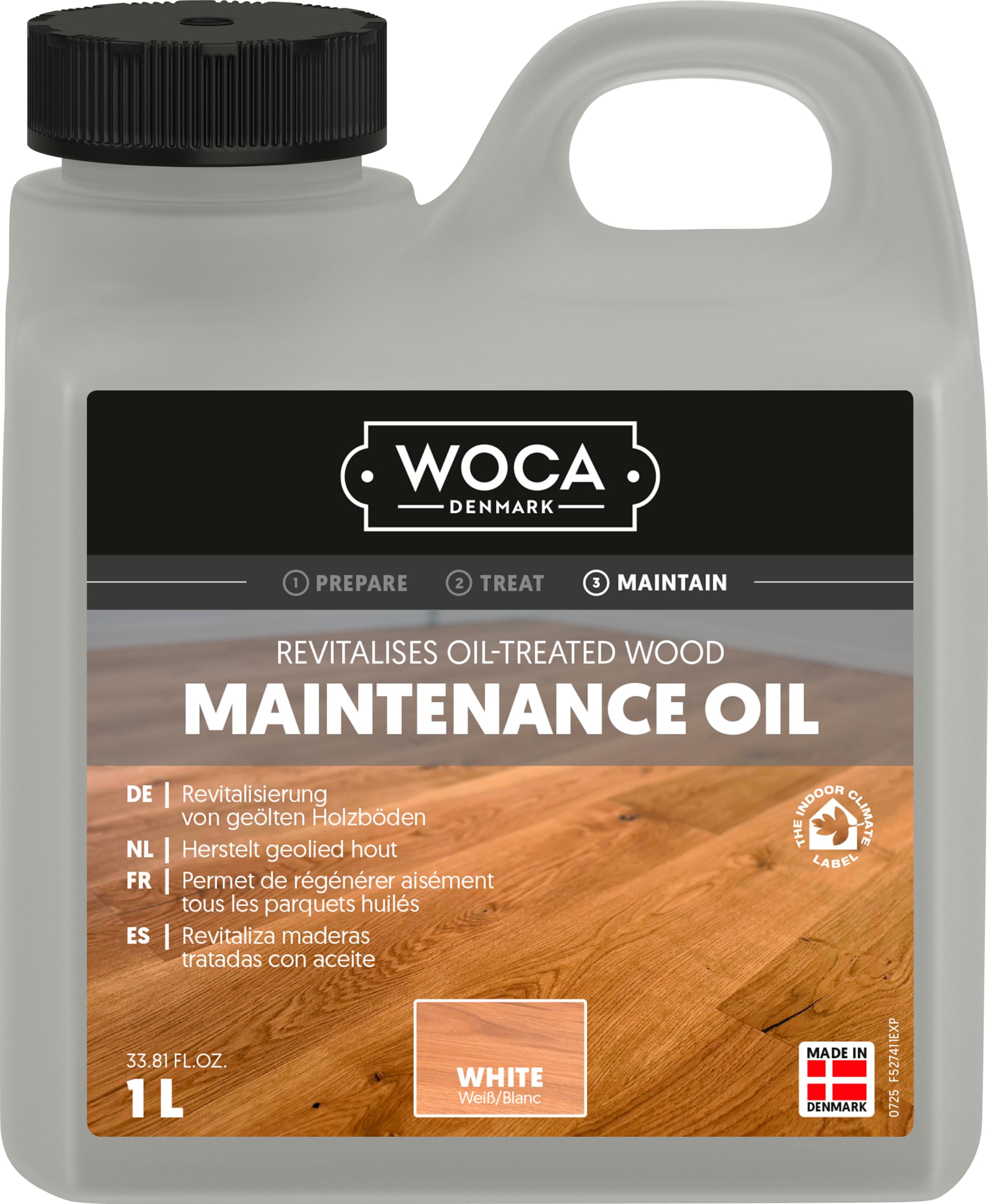 Woca Huile d'entretien, 1 L, naturel, 527310 AA