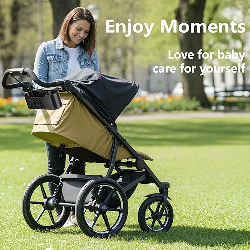 Miniatura 6 de Portavasos para cochecito Thule Urban Glide 3, compartimento grande, portavasos, bolsillo para teléfono celular