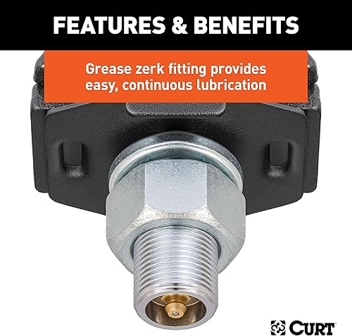 Miniatura 8 de CURT RockerBall - bola de remolque con enganche de cojín