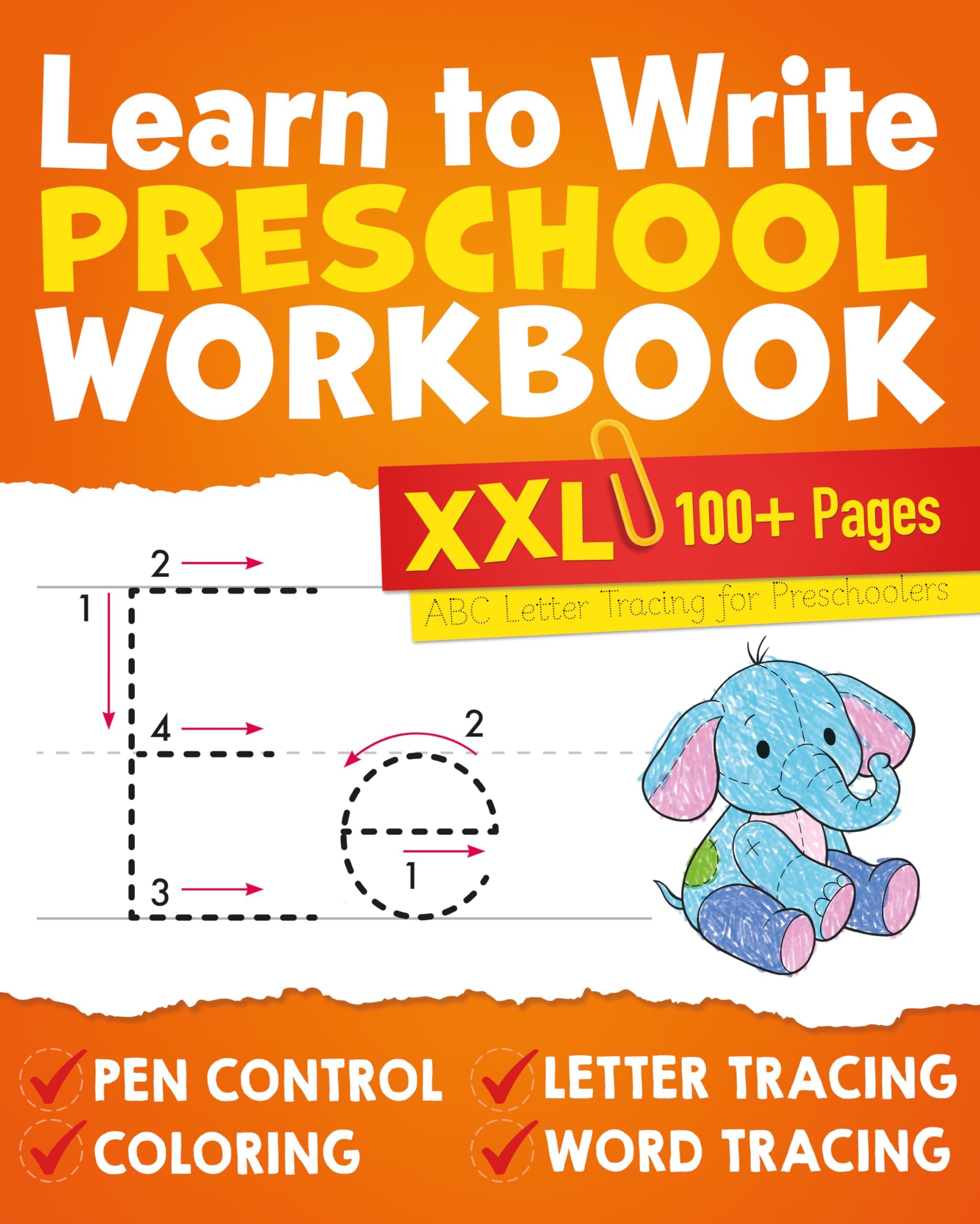 ABC Letter Tracing for Preschoolers: A Fun Book to Practice Writing for Kids Ages 3-5