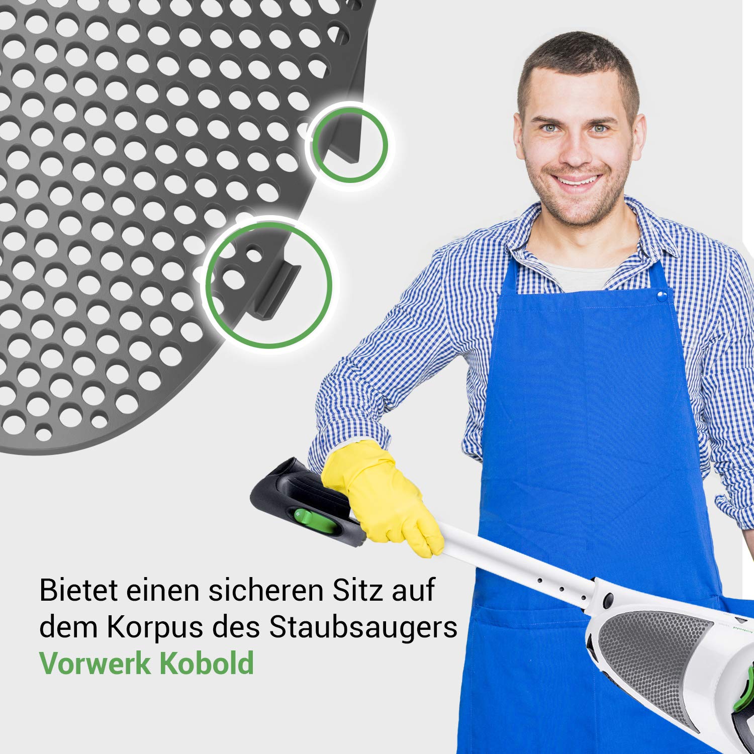 Prolunga Telescopica TR7 Originale Vorwerk Folletto VK7 | Leroy Merlin - Foto 6