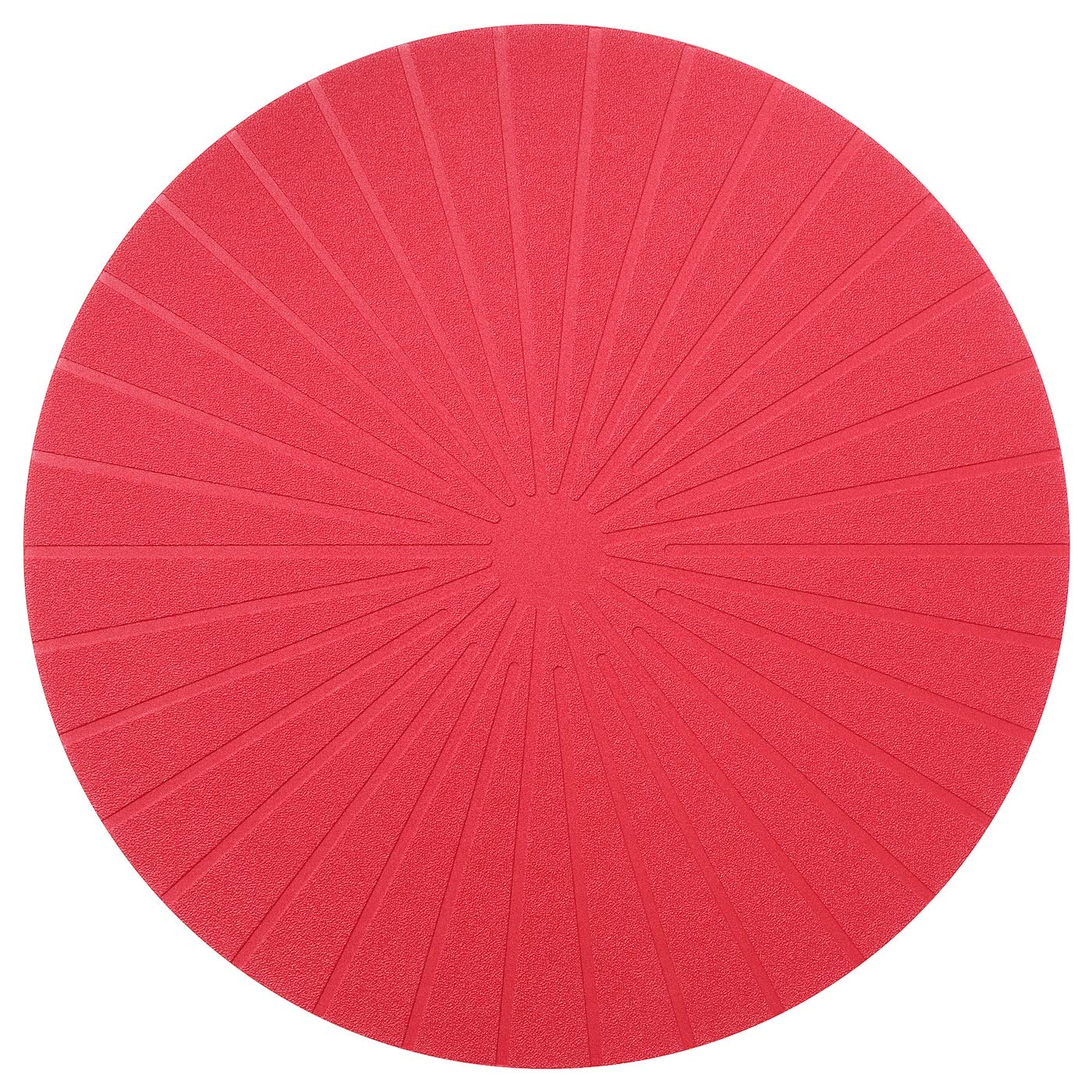 Ikea EVA Plastic Place Mat (Red, 37 cm)