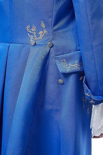 Miniatura 7 de Disfraz de la bestia, disfraz de príncipe de belleza, uniforme azul, disfraz de Halloween, cosplay, trajes de caballero