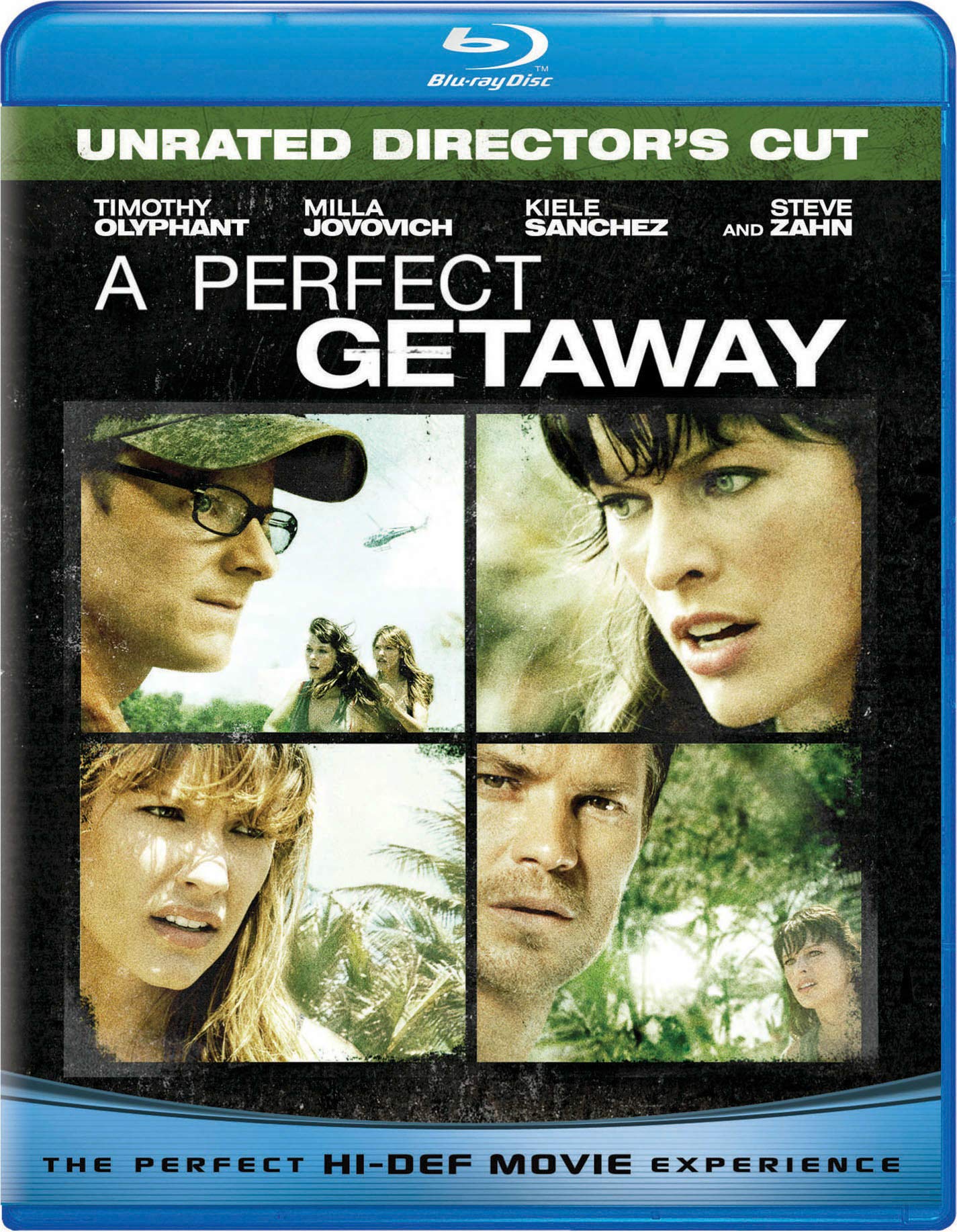 Perfect Getaway Blu-ray 2009 cine de misterio importado EE.UU.